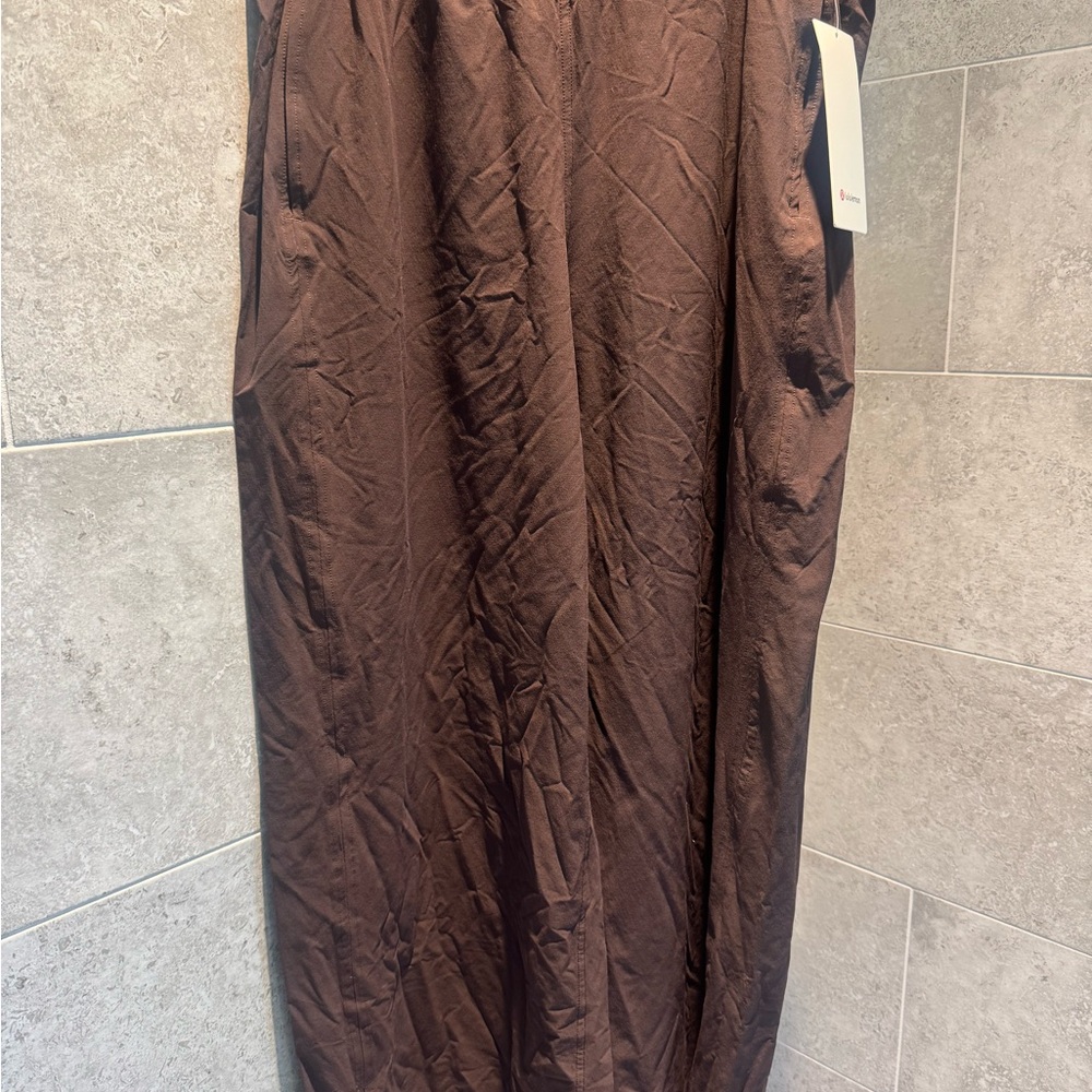 lululemon athletica Brown Wide Leg Pants